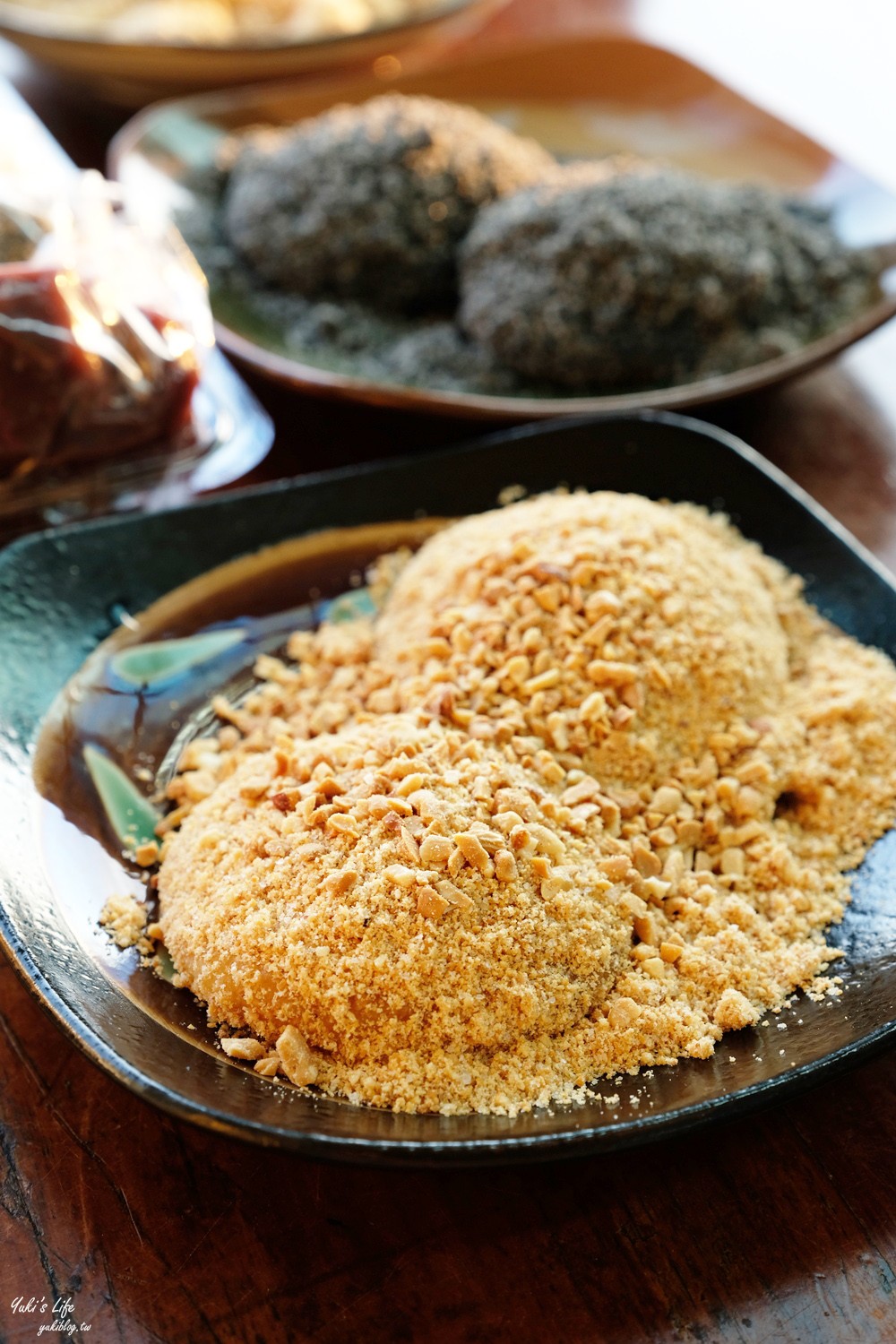 苗栗伴手禮美食「瑞盛客家米食」燒麻糬只要30元!還有現作包餡麻糬! - yuki.tw