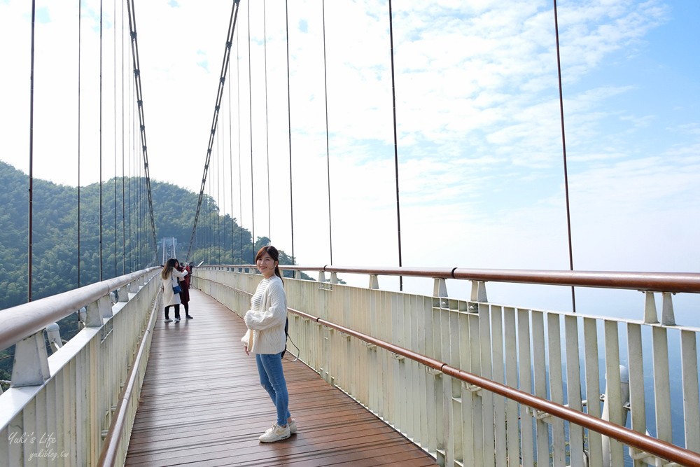 嘉義梅山景點》太平雲梯，嘉南平原美景全都收！挑戰全台最長景觀吊橋 - yuki.tw