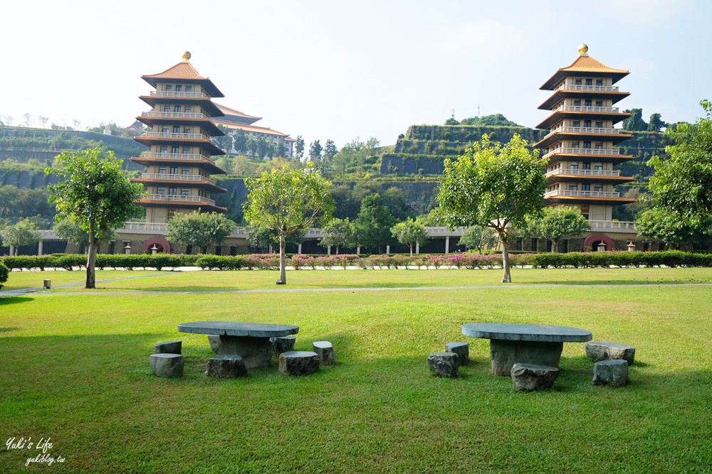 免費景點》佛光山佛陀紀念館~親子假日好去處，平價景觀自助餐廳吃到飽好划算！ - yuki.tw