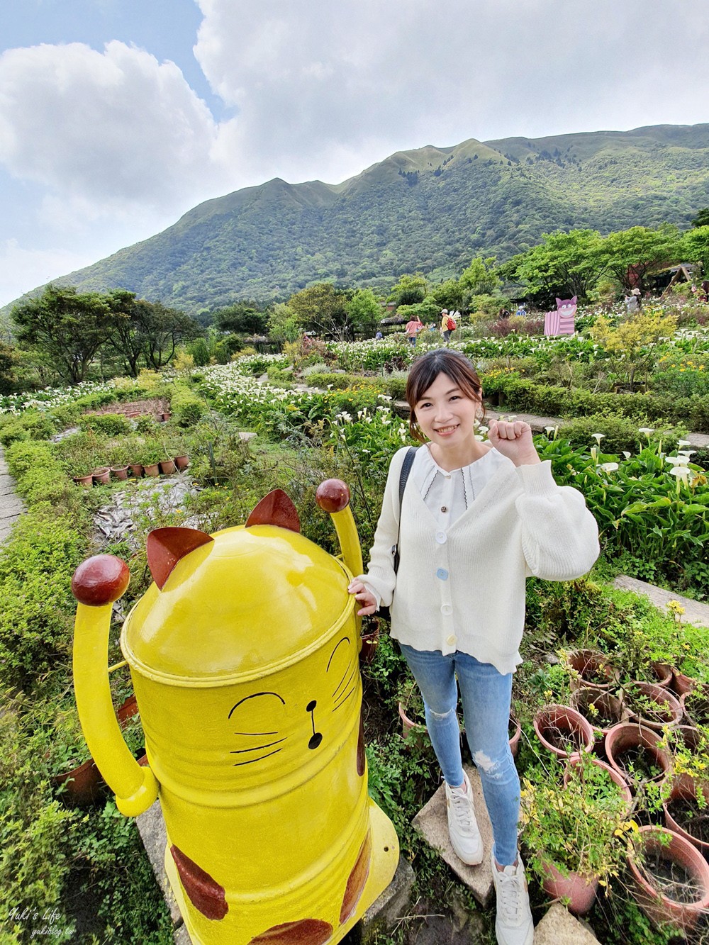 陽明山竹子湖海芋季|苗榜海芋園|賞海芋吃土雞，推薦來這家 - yuki.tw