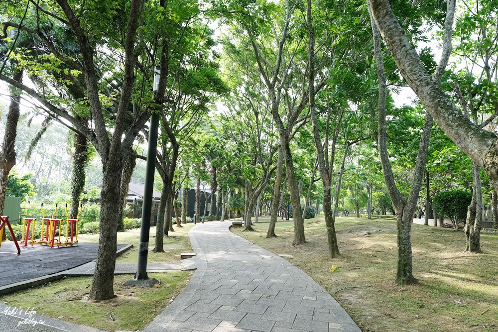 桃園龍潭親子景點【桃園市客家文化館】免門票還有沙坑溜滑梯！好停車,桃園油桐花景點！ - yuki.tw