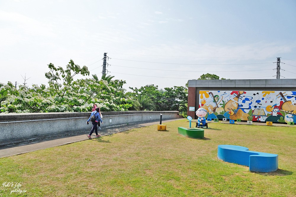 桃園龍潭親子景點【桃園市客家文化館】免門票還有沙坑溜滑梯！好停車,桃園油桐花景點！ - yuki.tw