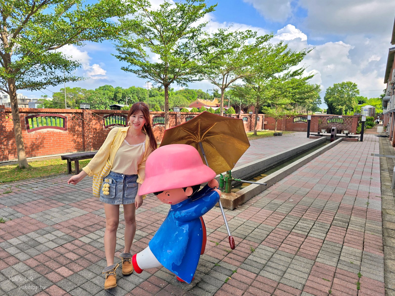 新竹必訪免門票景點：湖口好客文創園區，懷舊童趣結合巨型水果打卡地標，全家大小都愛！