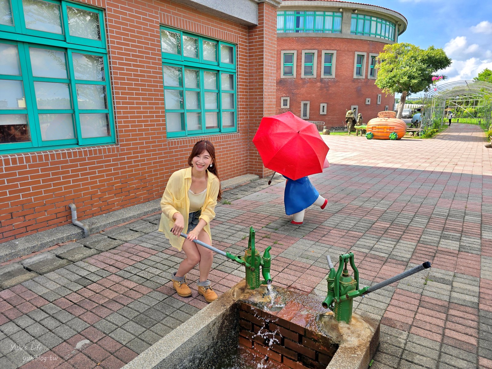 20251001150209_0_0d8a28 新竹必訪免門票景點:湖口好客文創園區,懷舊童趣結合巨型水果打卡地標,全家大小都愛!