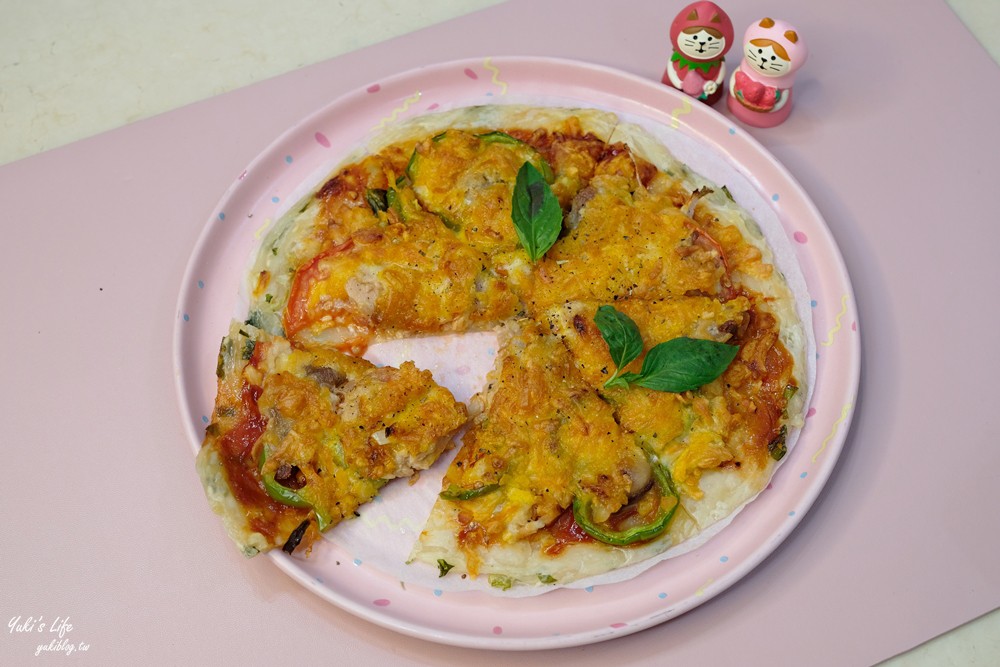 簡單食譜》蔥油餅pizza~親子DIY快速又好吃！不用揉麵團好方便！ - yuki.tw