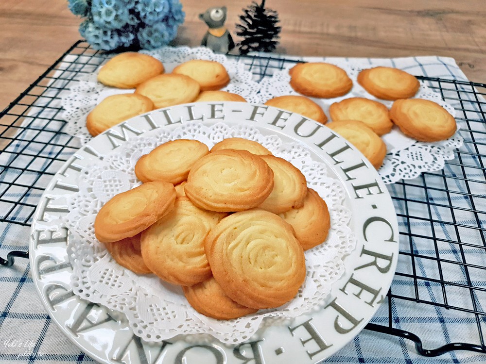 簡單食譜》奶油曲奇餅乾作法～新手零失敗簡單餅乾！材料單純超好吃！ - yuki.tw