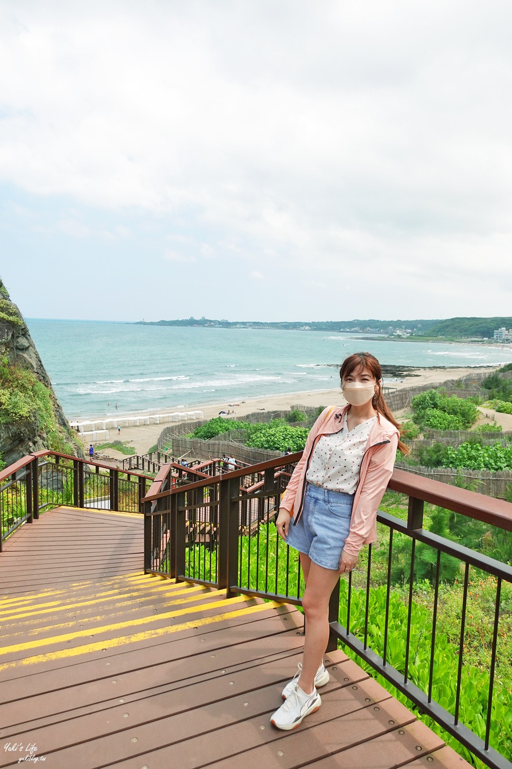 三芝看海景點「麟山鼻步道」適合全家人輕鬆走的海景步道、生態豐富、風稜石獨特景觀 - yuki.tw