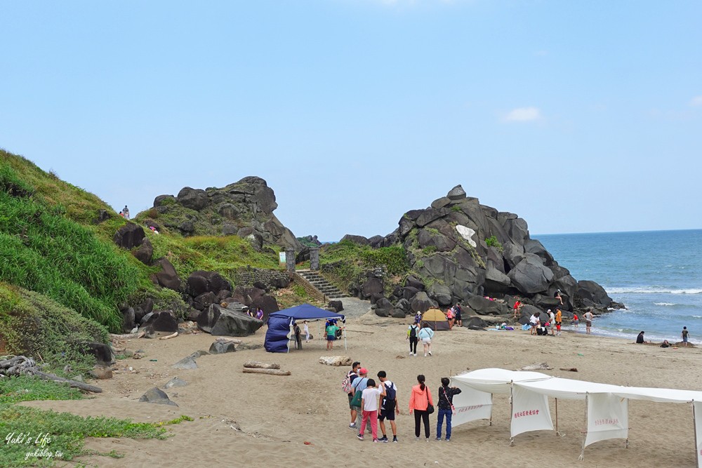 三芝看海景點「麟山鼻步道」適合全家人輕鬆走的海景步道、生態豐富、風稜石獨特景觀 - yuki.tw