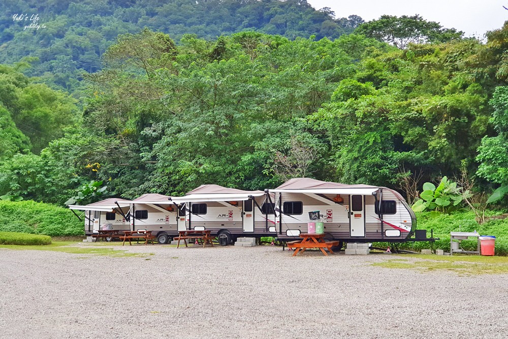 新手露營去～威尼斯溫泉露營地，露營車也太方便！近老街太美好～吃喝玩樂通包 - yuki.tw