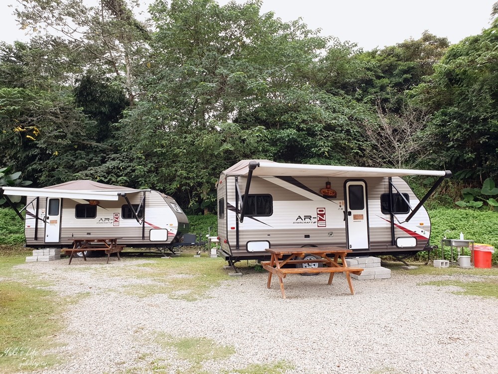 新手露營去～威尼斯溫泉露營地，露營車也太方便！近老街太美好～吃喝玩樂通包 - yuki.tw