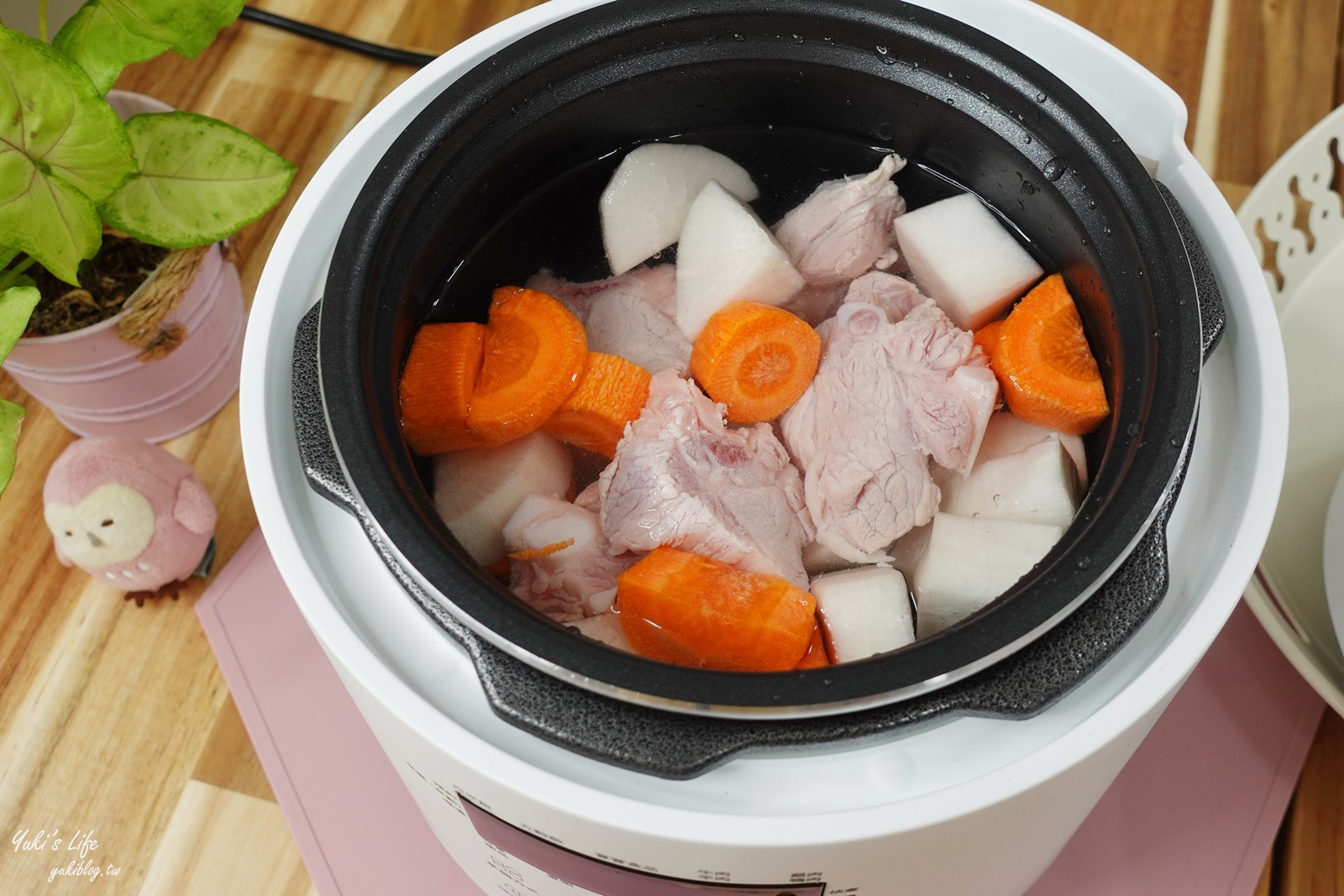 開箱∣KINYO食光鍋∣平價壓力鍋，食譜分享，輕鬆免顧火超省時 - yuki.tw