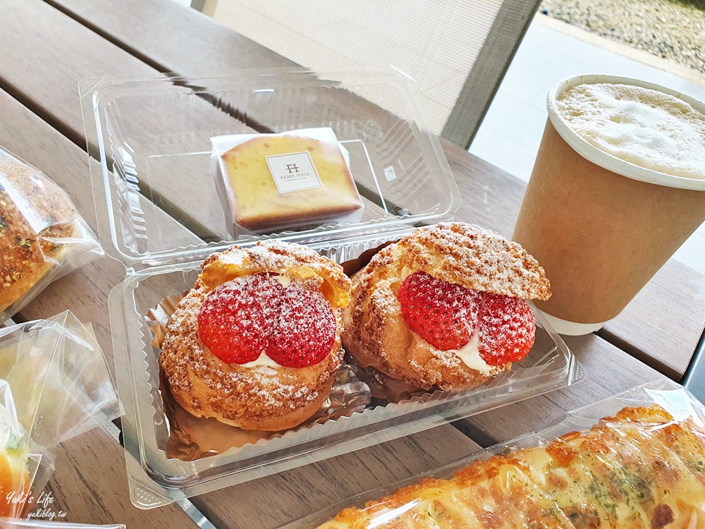 桃園草莓季甜點》逛史努比棒球主題館，吃草莓泡芙~名人堂花園大飯店美食 - yuki.tw