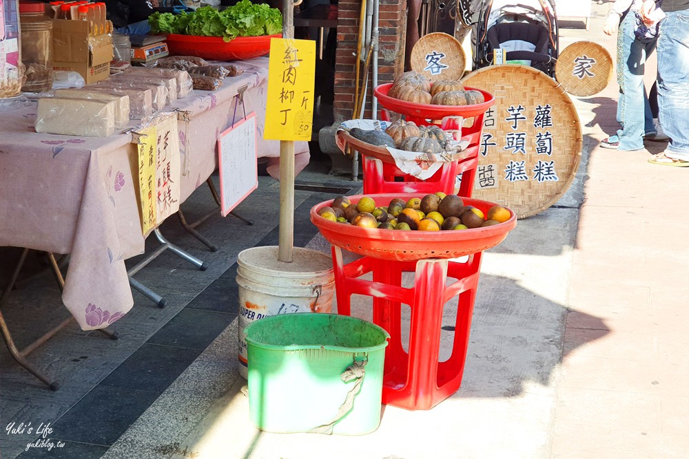 桃園三坑老街》客家村百年建築一條街，必吃經典美食牛汶水、菜包、紅豆牛奶冰～黑白洗水很冰涼 - yuki.tw