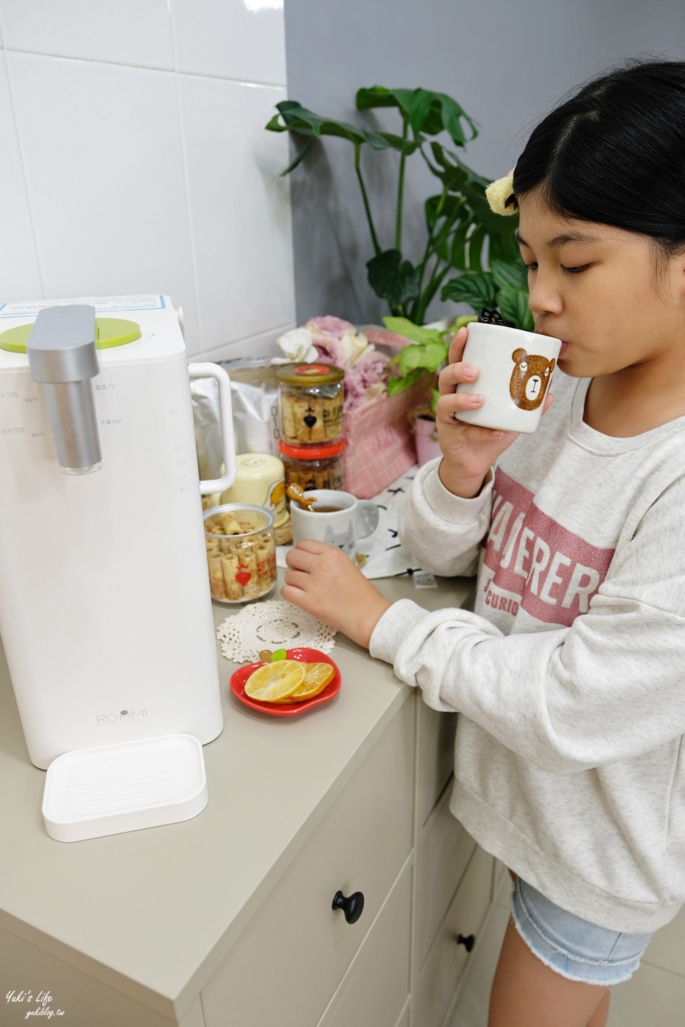 Roommi RO淨水瞬熱開飲機 『水水機』插電即用免安裝，直接加自來水，8段水溫~限時優惠中 - yuki.tw