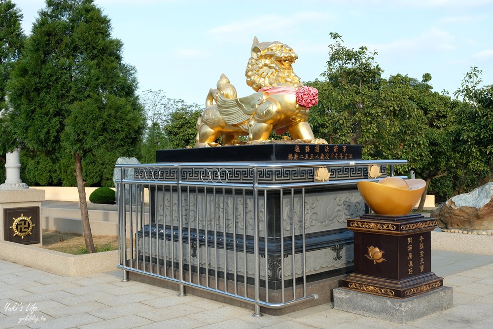 苗栗銅鑼景點∣九華山大興善寺∣苗栗必訪摸玉石、取佛水、有停車場 - yuki.tw