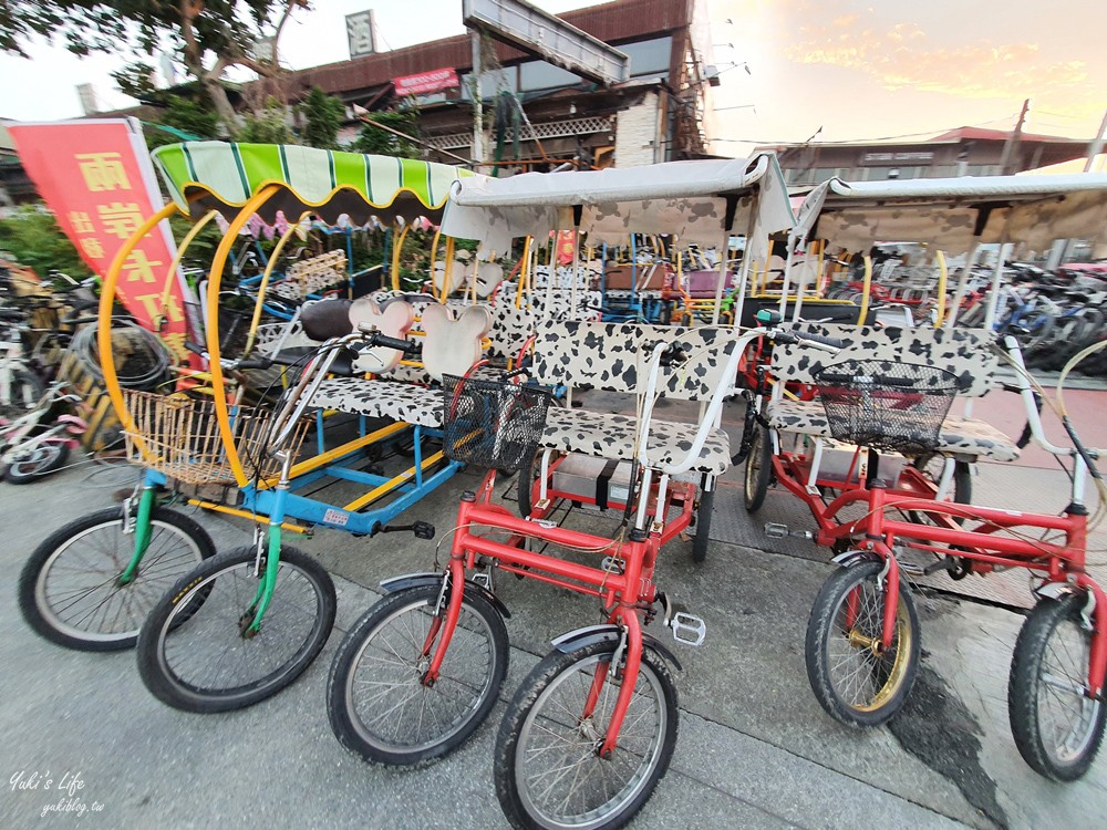 八里左岸一日遊∣八里老街∣不是只有雙胞胎,彩虹步道夜市打彈珠,假日來大草皮野餐 - yuki.tw