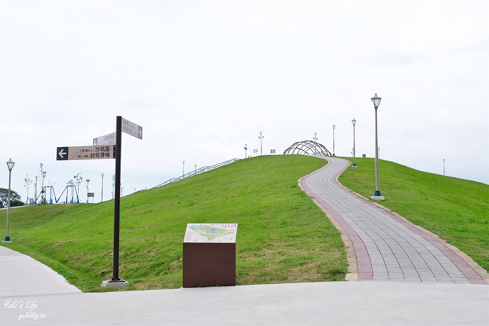 八里一日遊推薦∣十三行文化公園∣彩虹溜滑梯還能欣賞海景,親子野餐來這兒 - yuki.tw