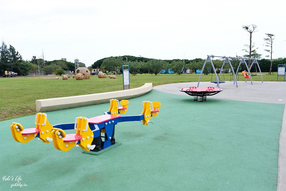 八里一日遊推薦∣十三行文化公園∣彩虹溜滑梯還能欣賞海景,親子野餐來這兒 - yuki.tw