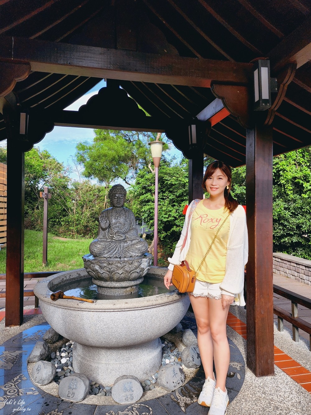 屏東車城景點|四重溪溫泉公園|免門票泡足湯、日式神社景觀、可愛公仔等你來拍！ - yuki.tw