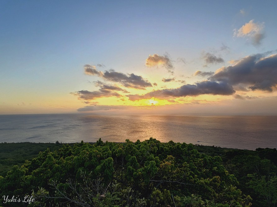 屏東恆春景點》關山夕照~墾丁世界級海面日落美景！輕鬆步行3分鐘賞夕陽～漸層天空海龜超好拍！ - yuki.tw