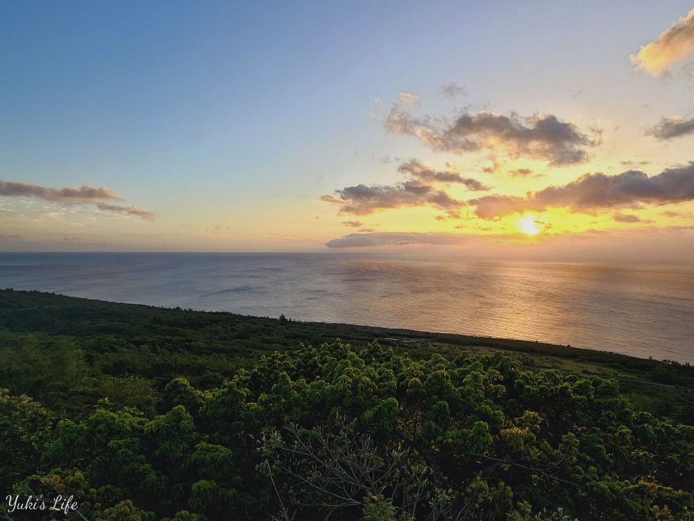 屏東恆春景點》關山夕照~墾丁世界級海面日落美景！輕鬆步行3分鐘賞夕陽～漸層天空海龜超好拍！ - yuki.tw