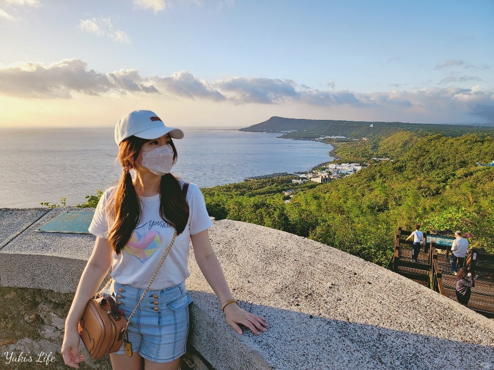 屏東恆春景點》關山夕照~墾丁世界級海面日落美景！輕鬆步行3分鐘賞夕陽～漸層天空海龜超好拍！ - yuki.tw