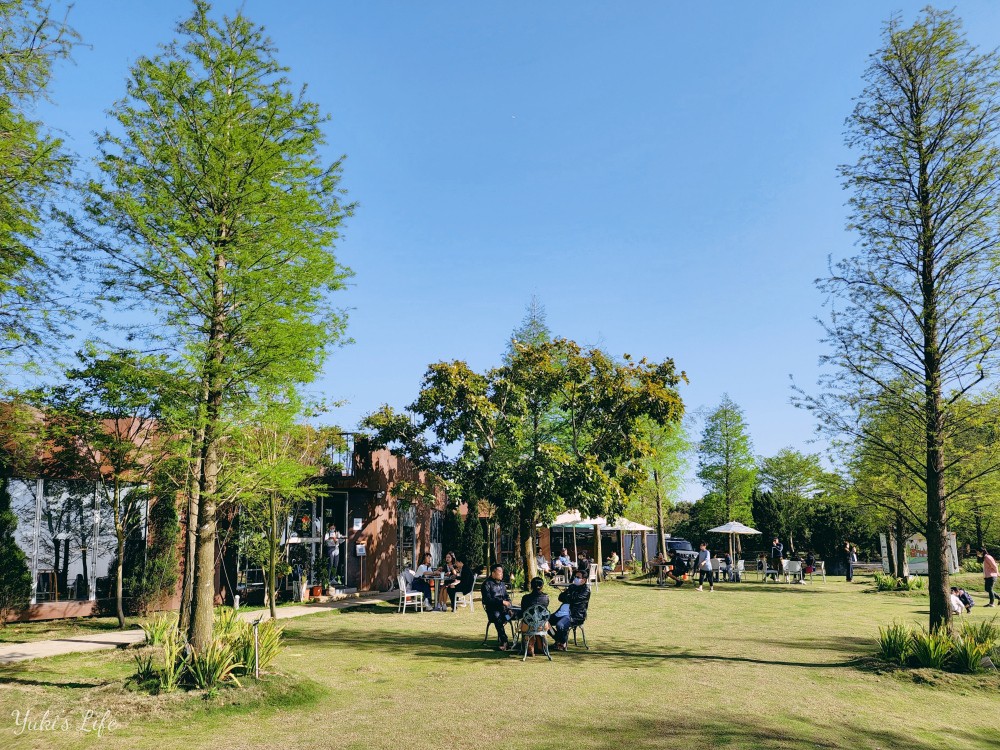 台中景觀餐廳》布魯諾咖啡，大肚藍色公路最美落羽松咖啡秘境！ - yuki.tw