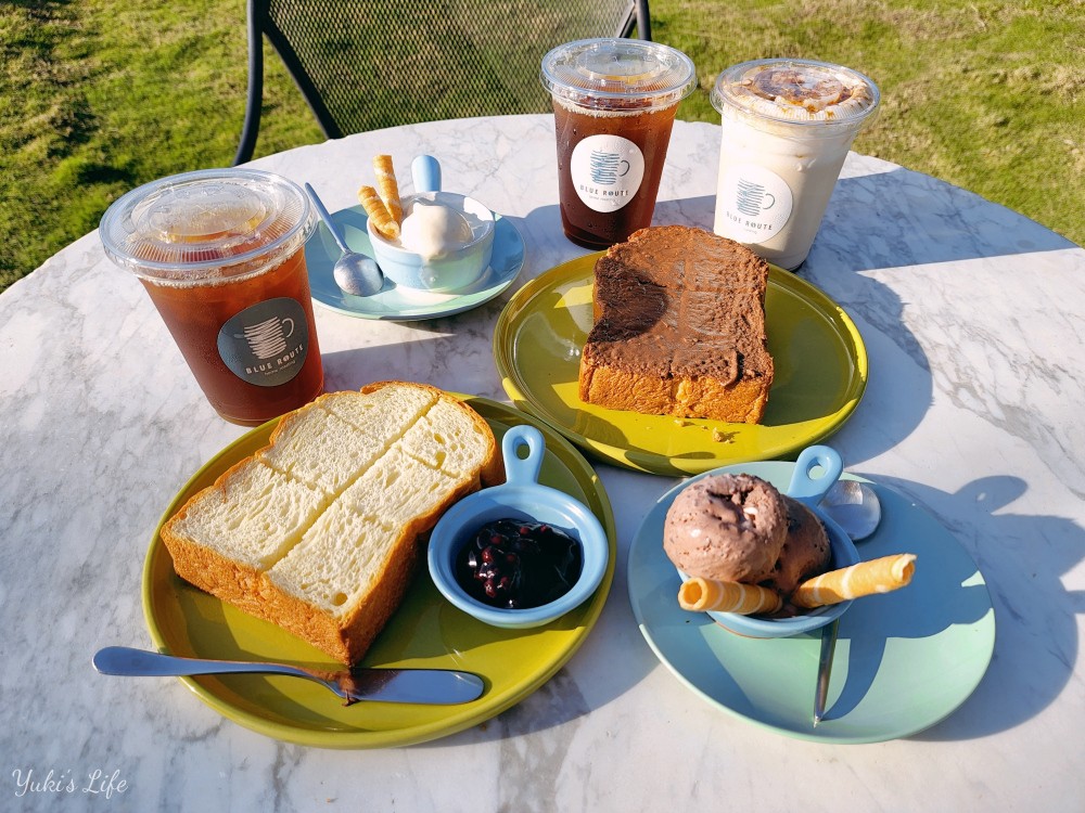 台中景觀餐廳》布魯諾咖啡，大肚藍色公路最美落羽松咖啡秘境！ - yuki.tw