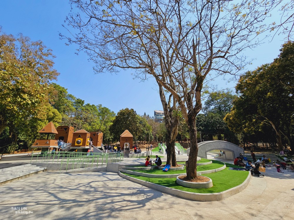 嘉義景點》嘉義公園.KANO園區~星光溜滑梯,全新遊客中心有咖啡和冰淇淋 - yuki.tw