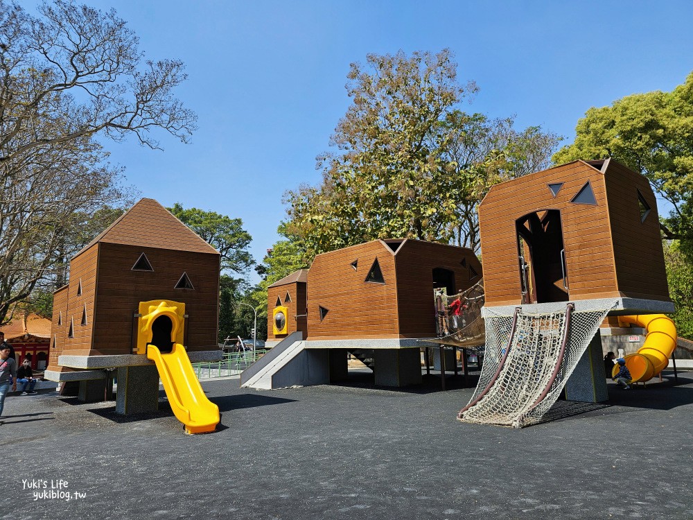 嘉義景點》嘉義公園.KANO園區~星光溜滑梯,全新遊客中心有咖啡和冰淇淋 - yuki.tw