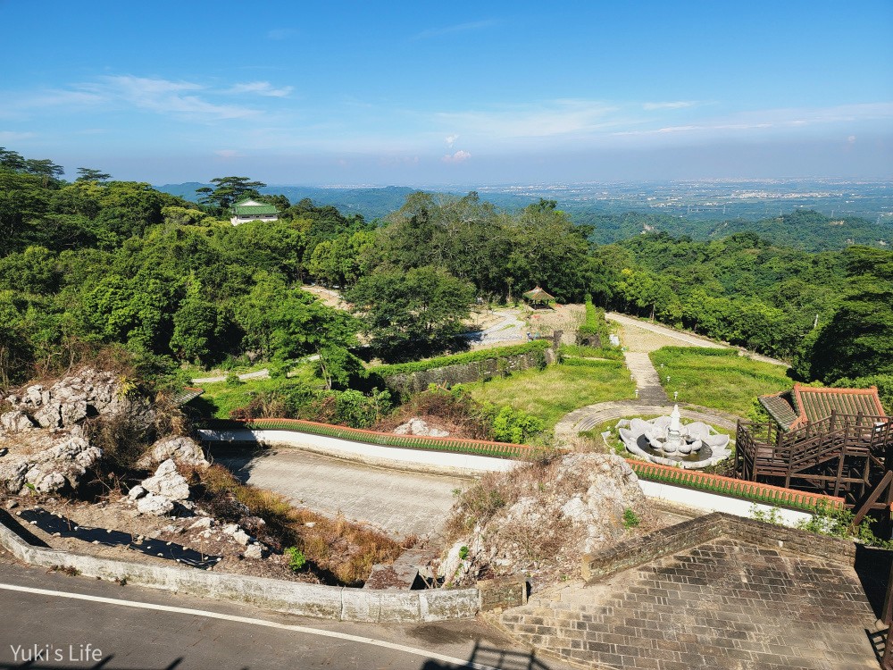 台南景點》關子嶺火山碧雲寺，喝龍泉水保平安，嘉南平原美景夕陽全都收 - yuki.tw