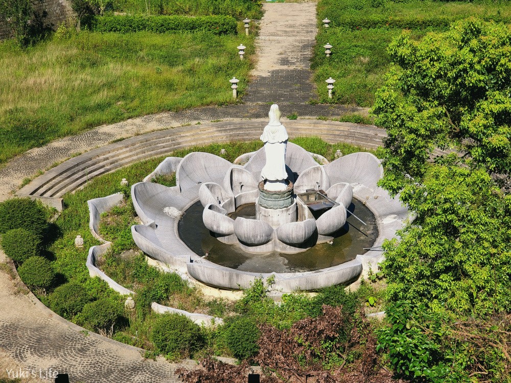 台南景點》關子嶺火山碧雲寺，喝龍泉水保平安，嘉南平原美景夕陽全都收 - yuki.tw