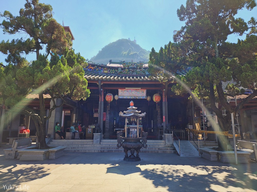 台南景點》關子嶺火山碧雲寺，喝龍泉水保平安，嘉南平原美景夕陽全都收 - yuki.tw