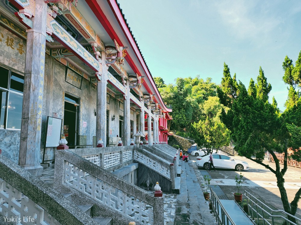 台南景點》關子嶺火山碧雲寺，喝龍泉水保平安，嘉南平原美景夕陽全都收 - yuki.tw