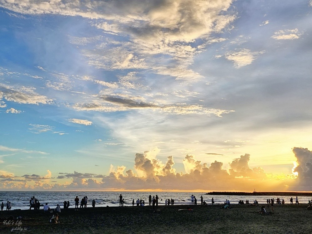 台南安平景點》漁光島，沙灘賞夕陽海景，免門票好停車 - yuki.tw