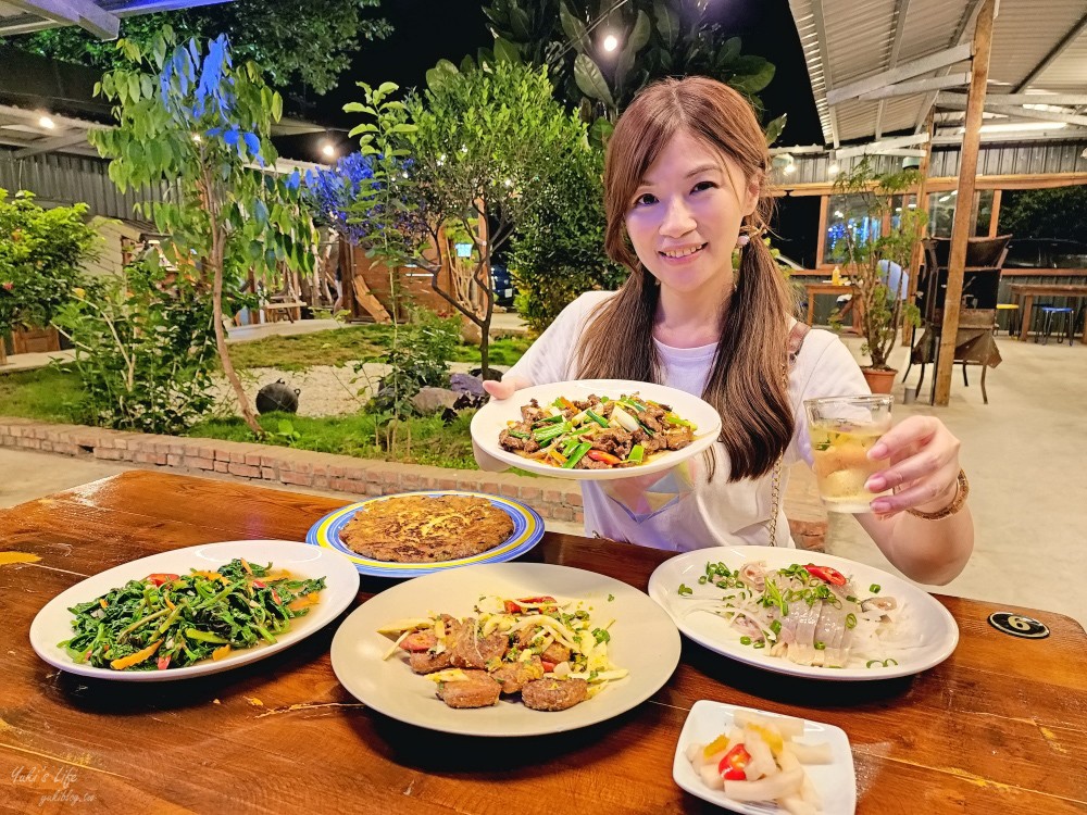 屏東初伙庭園餐廳，恆春美食平價實惠，半露天用餐超有氣氛~ - yuki.tw