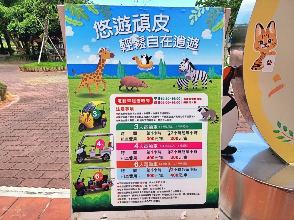 【台南景點】頑皮世界野生動物園(優惠門票)水豚君、水樂園~親子好去處 - yuki.tw