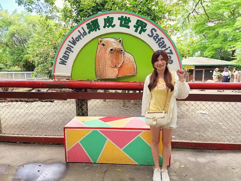 【台南景點】頑皮世界野生動物園(優惠門票)水豚君、水樂園~親子好去處 - yuki.tw