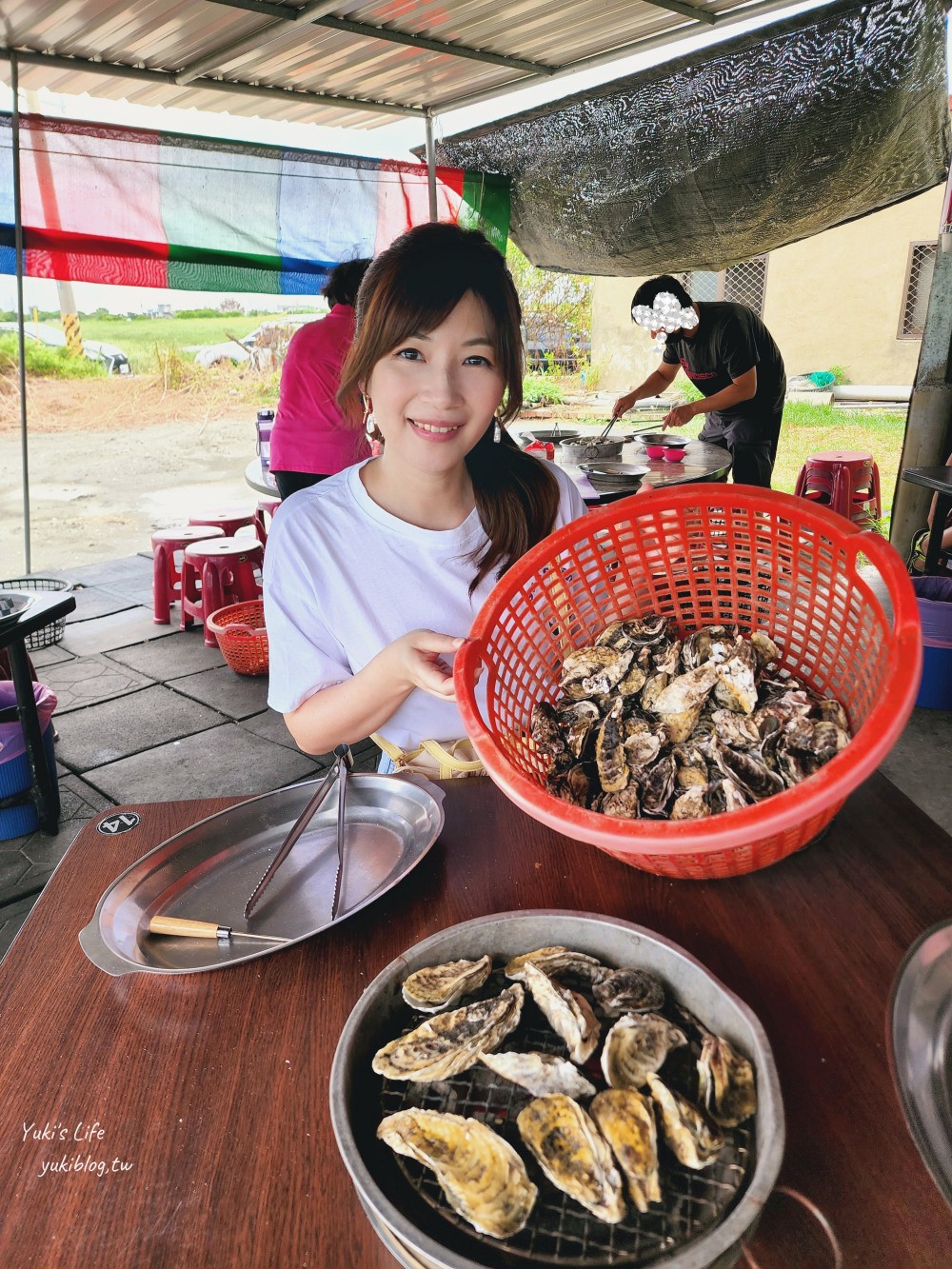 嘉義東石》牛港魚池，200元烤鮮蚵吃到飽，平日不限時任你吃 - yuki.tw