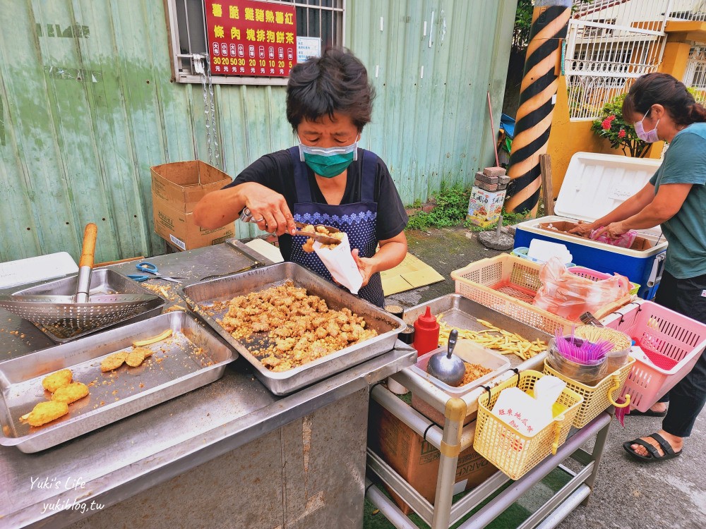 灣裡人下午茶，無名炸脆肉攤，紅茶5元豬排15元，台南銅板小吃真讚~ - yuki.tw