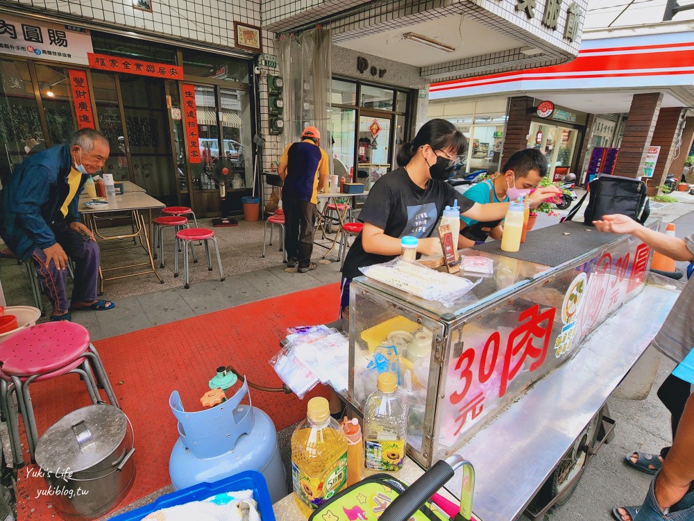 嘉義美食|賜伯肉圓|朴子肉圓30元銅板價,還附柴魚湯哦! - yuki.tw