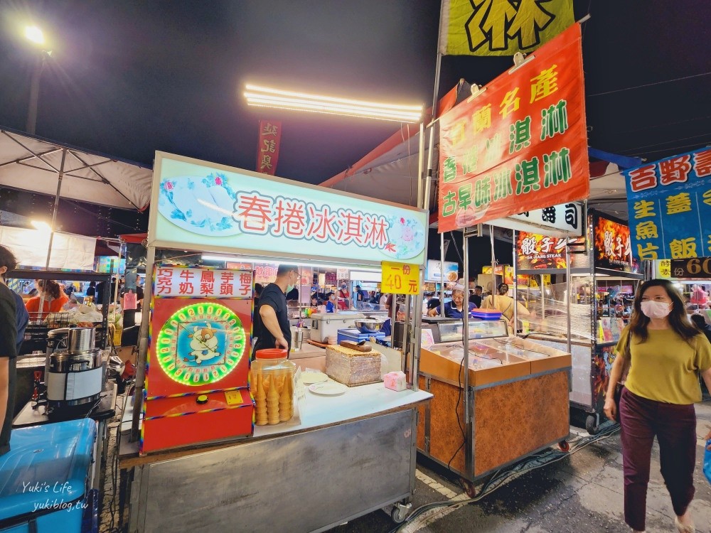 台南夜市推薦，大東夜市排隊美食名單，營業時間一個禮拜三天 - yuki.tw