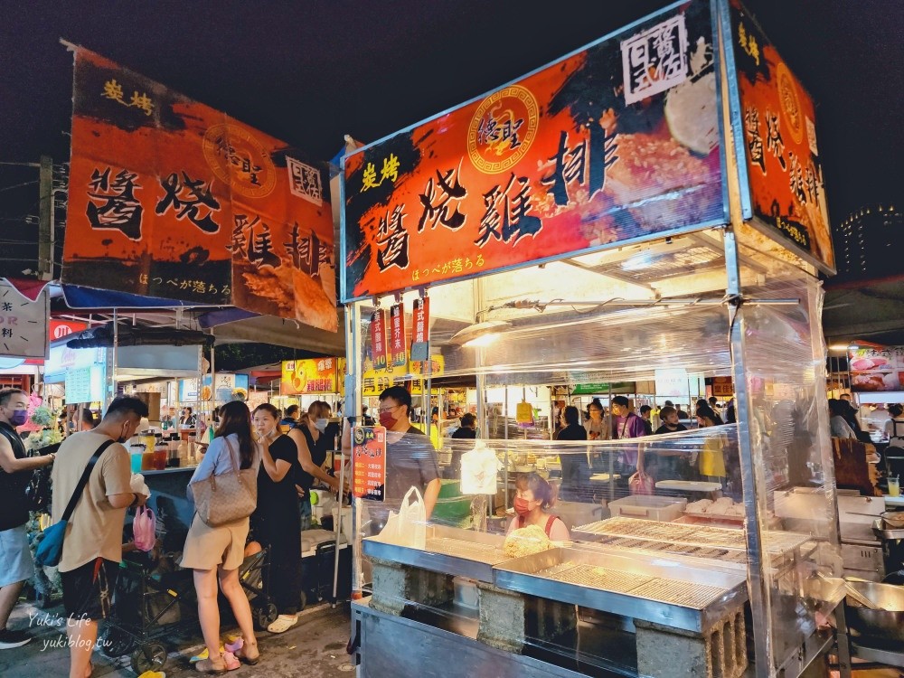 台南夜市推薦，大東夜市排隊美食名單，營業時間一個禮拜三天 - yuki.tw