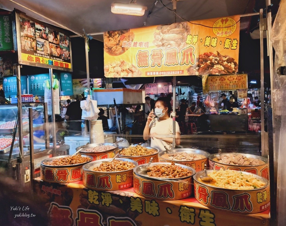 台南夜市推薦，大東夜市排隊美食名單，營業時間一個禮拜三天 - yuki.tw