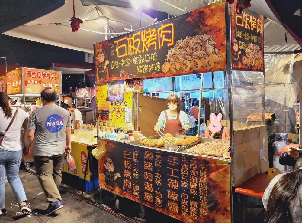 台南夜市推薦，大東夜市排隊美食名單，營業時間一個禮拜三天 - yuki.tw