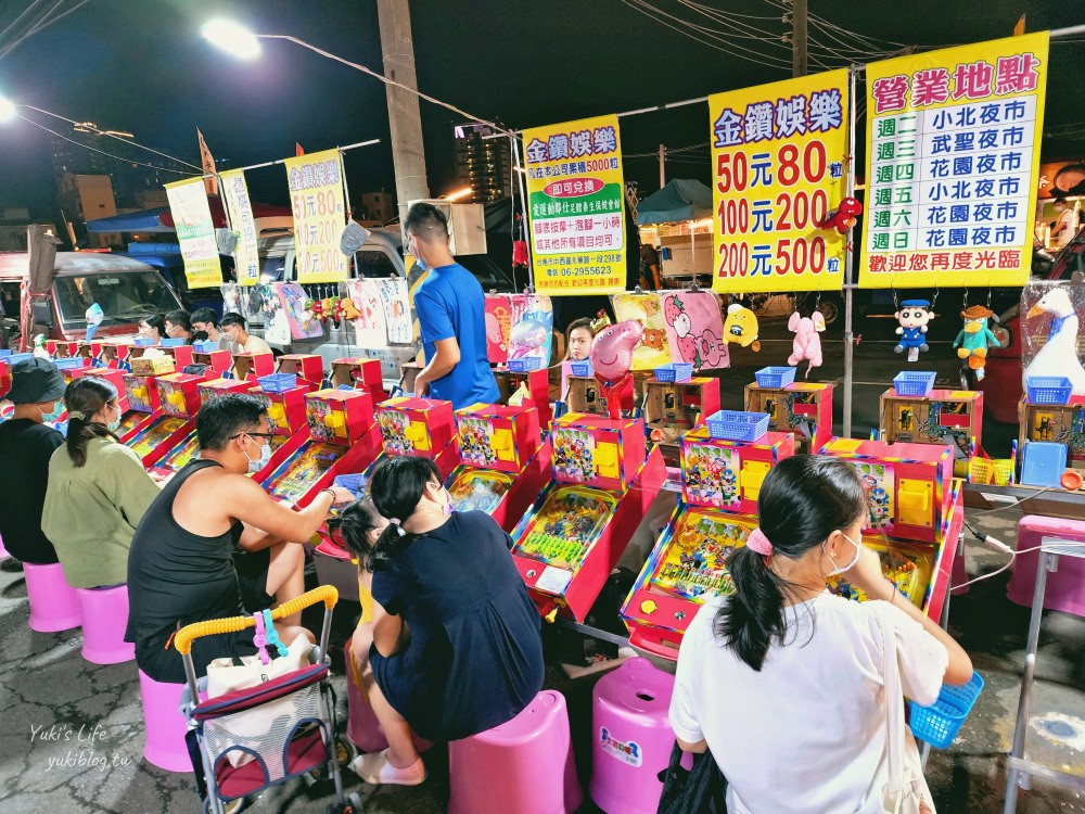 台南武聖夜市美食吃一圈，週三週六逛起來，吃的玩的都有哦～ - yuki.tw