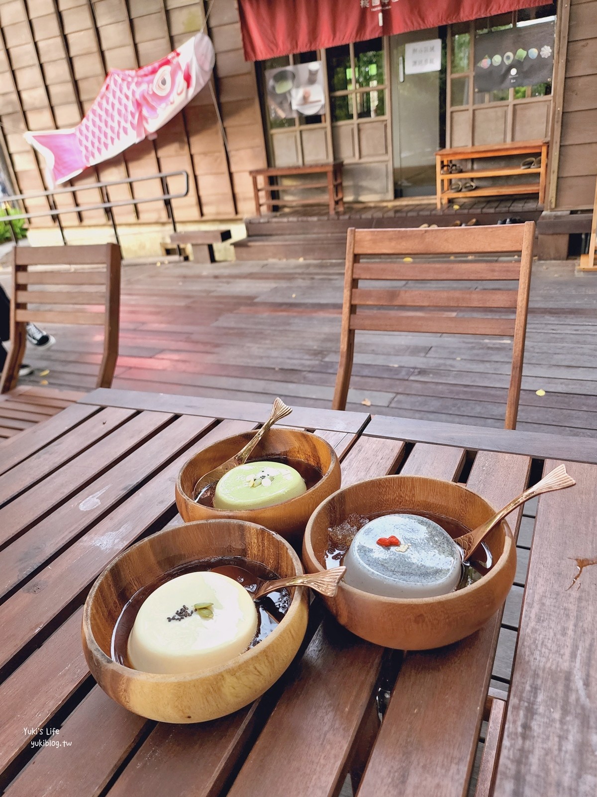 桃園美食》井上豆花，露天享用日本神社豆花，昭和拾參秘境下午茶 - yuki.tw