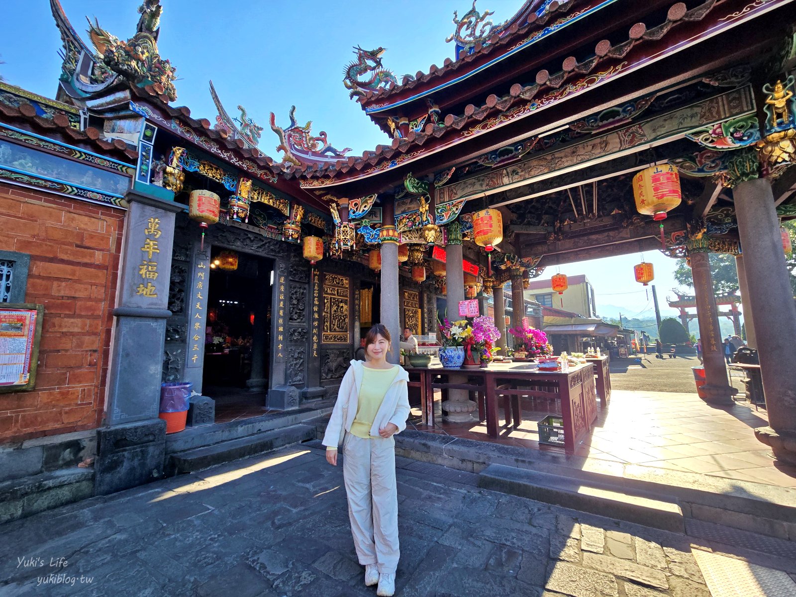20260128161233_0_4f9172 桃園景點》大溪蓮座觀音寺，登上百步雲梯的世外桃源，餵魚看長壽龜休閒好去處（停車場）
