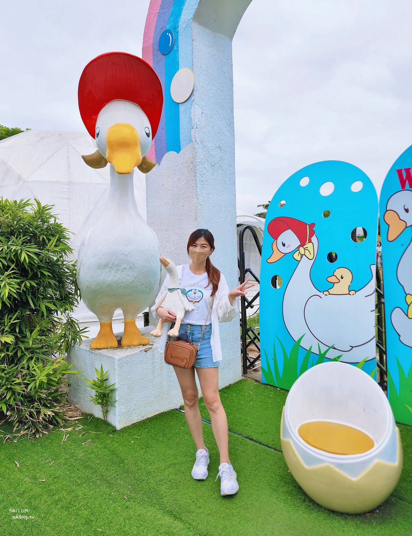 鵝媽媽鵝童樂園，雲林免門票鵝主題園區！用餐玩沙餵鵝假日好去處～ - yuki.tw