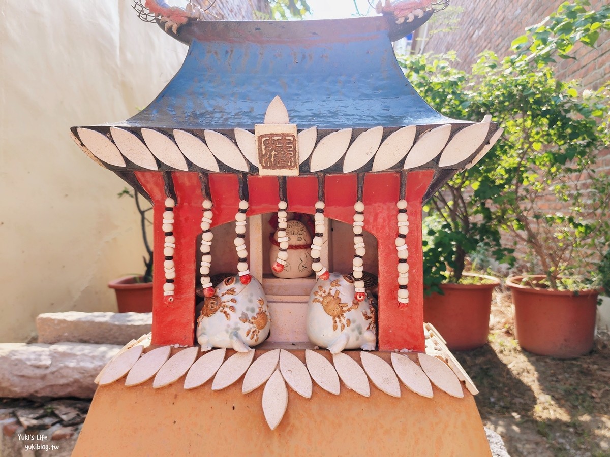 彰化鹿港迷你鳥居神社》蛙港神社，神話風新景點，祈求旅途平安順利 - yuki.tw